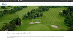 Desktop Screenshot of daintonparkgolf.co.uk